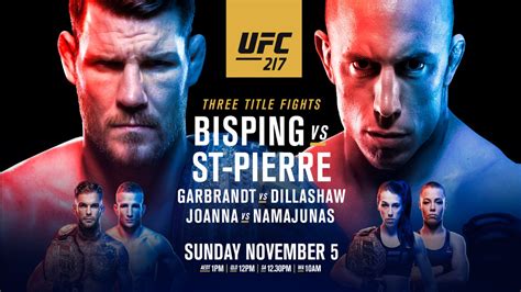 ufc 217 results.